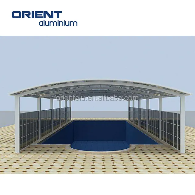 Hot Selling Carport Structure Solar System Carport Pergola Transparent Solar Panels Pergola