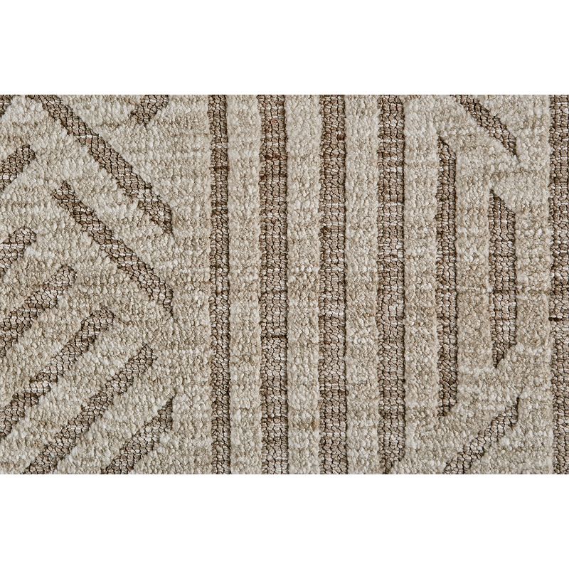 Weave and Wander Oliena Modern Diamond Art Deco Rug