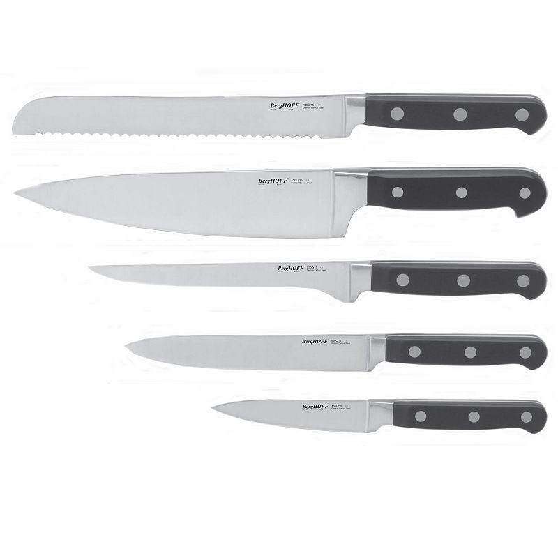 BergHOFF Contempo 5-pc. German Steel Knife Set