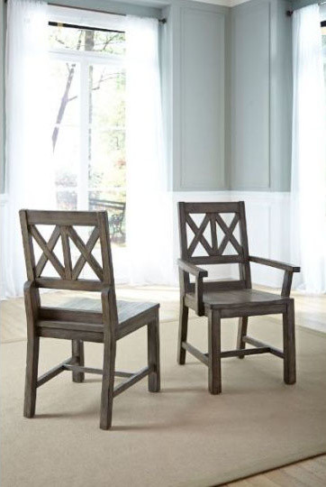 Kincaid Foundry Wood Side Chairs  Set of 2 59 061   Farmhouse   Dining Chairs   by Emma Mason  Houzz