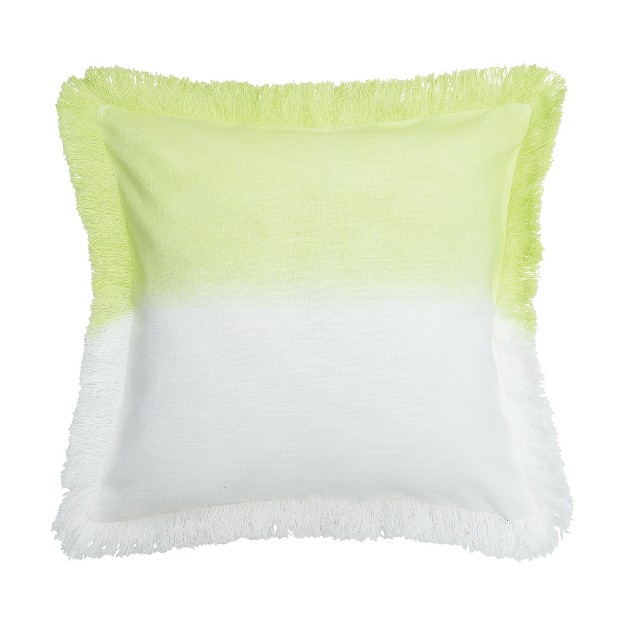 X 22 quot Aster Citron Throw Pillow