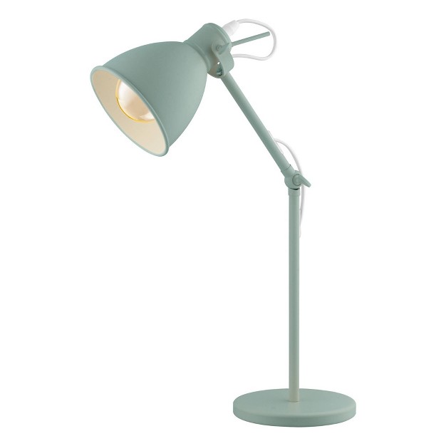 1 light Priddy p Desk Lamp Pastel Green Eglo