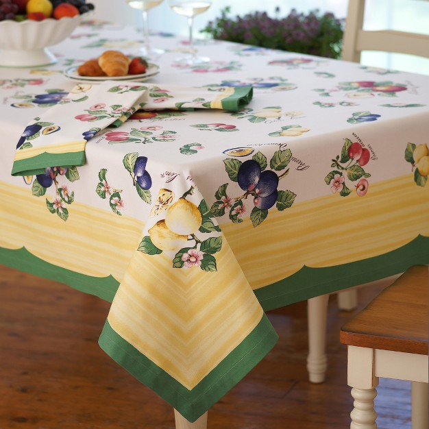 Villeroy amp Boch Garden Cotton Fabric Tablecloth