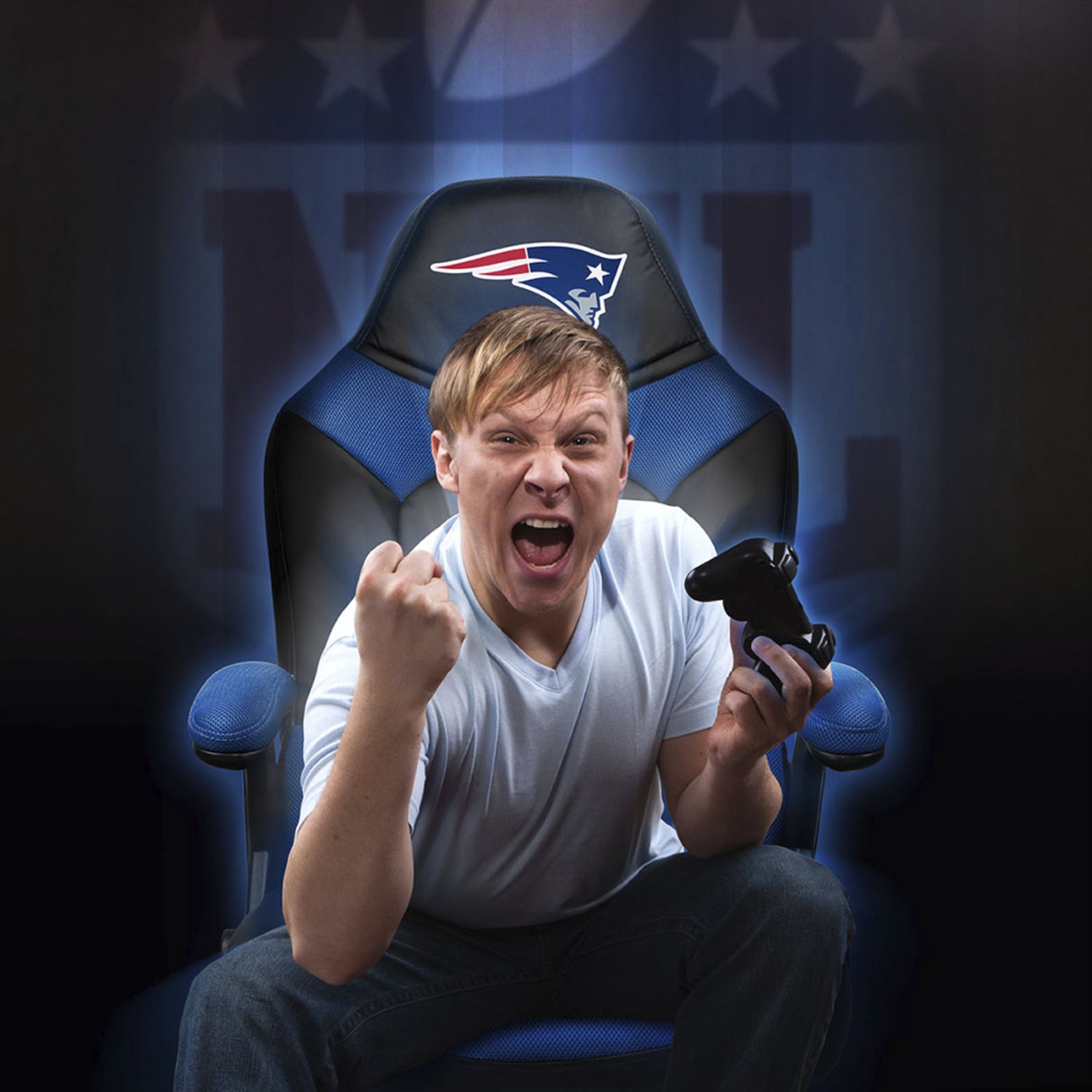 New England?Patriots Oversized Gaming Chair