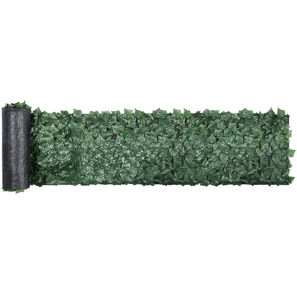 VEVOR Ivy Privacy Fence Screen 39 in. x 158 in. Faux Leaf Artificial Hedges 3-Layers Outdoor Greenery Leaves Panel for Garden RZZWWLYC39158C1GMV0