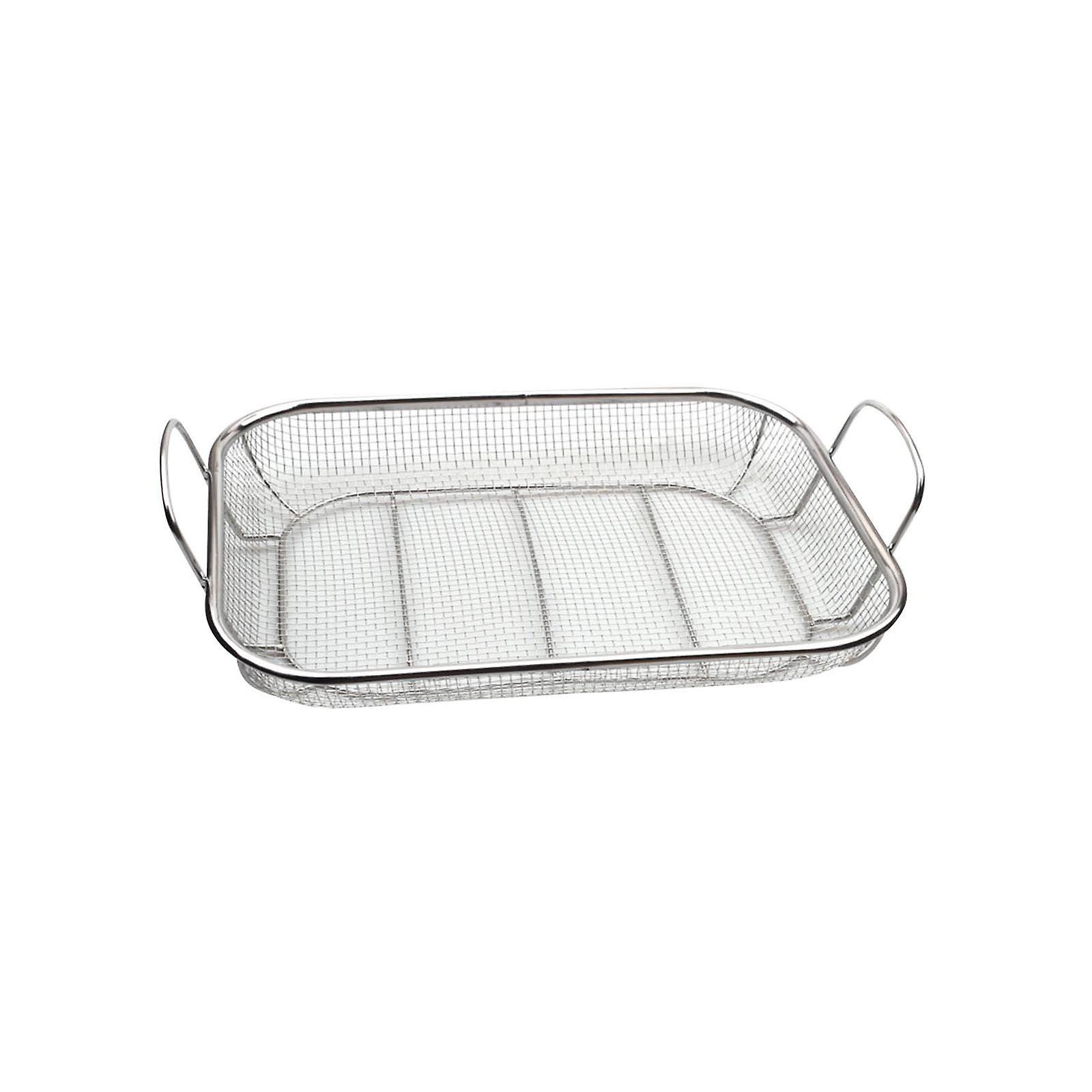 Vegetable Barbecue Basket Grill Basket Portable Rectangle For Meats And Fish