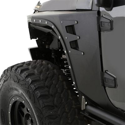 Smittybilt XRC Front Fender Armor (Black) - 76880