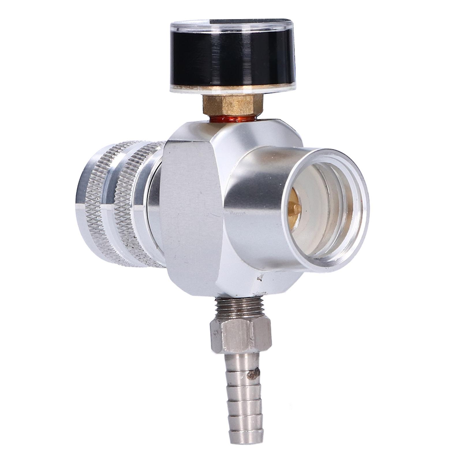 Pressure Regulator Co2 Gas Regulating Valve Mini Beer Cylinder Controller Tr21x4 Thread 90psi