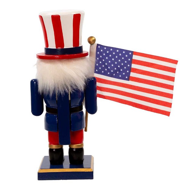 Kurt Adler 9 inch Patriotic Gnome Nutcracker