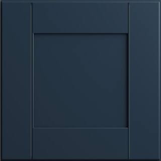 MILL'S PRIDE Richmond Valencia Blue Shaker 24 in. x 90 in. x 1.5 in. Kitchen Cabinet Refrigerator End Panel RP1.590-RVB