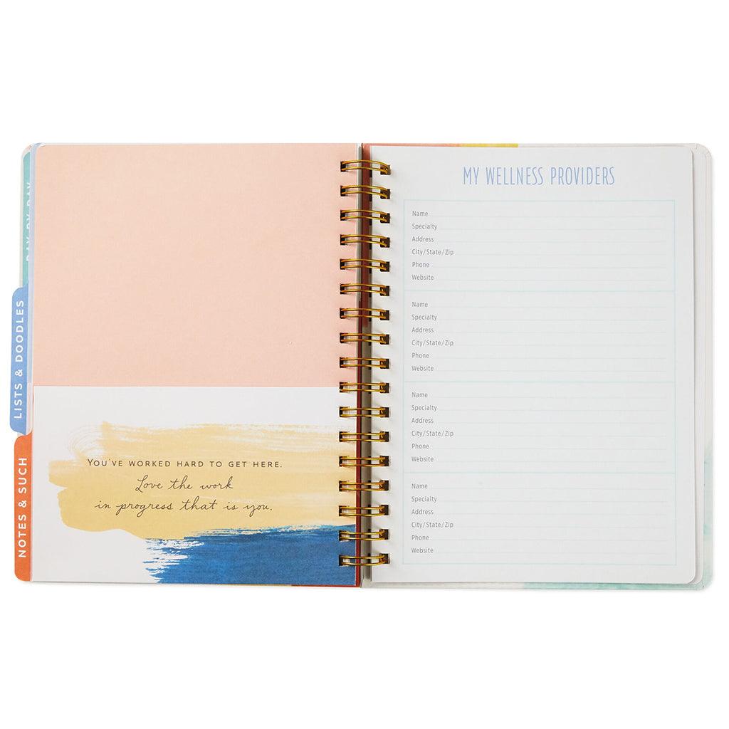 Hallmark  Wellness Journal Spiral Notebook