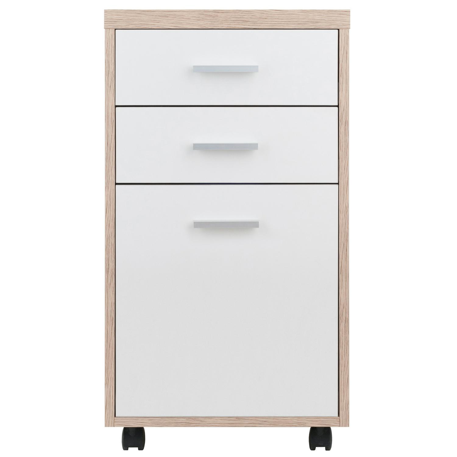 Winsome Wood Kenner Home Office File Cabinet， Two-Tone Finish