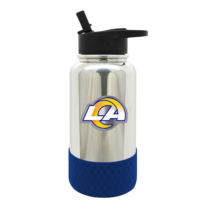 Los Angeles Rams NFL Chrome 32-oz. Hydration Water Bottle