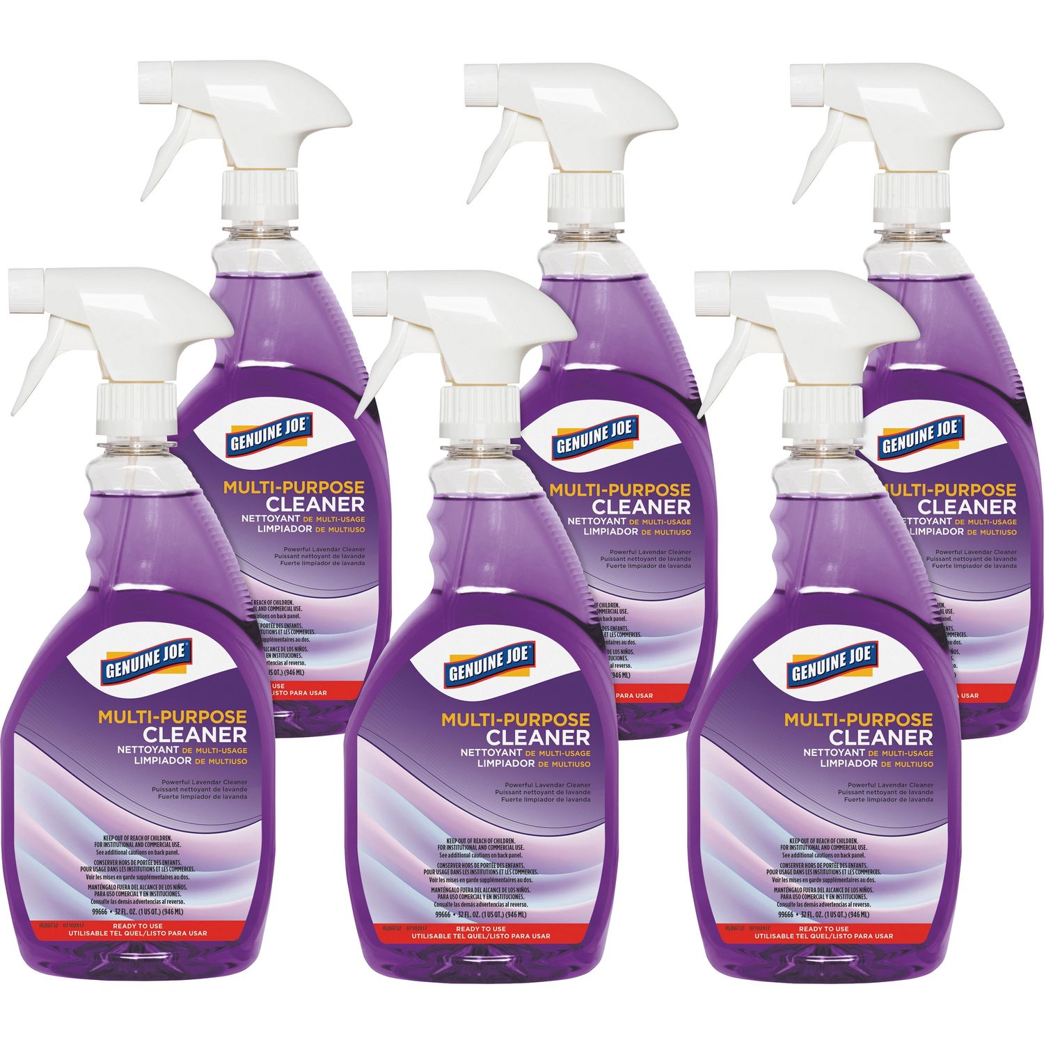 Lavender Multi-purpose Cleaner Spray by Genuine Joe GJO99666CT