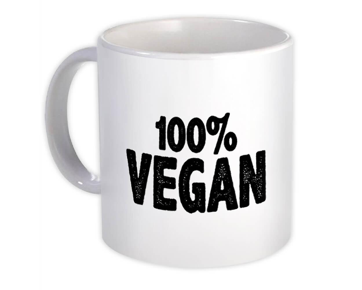 Gift Mug: 100% Vegan Veganism