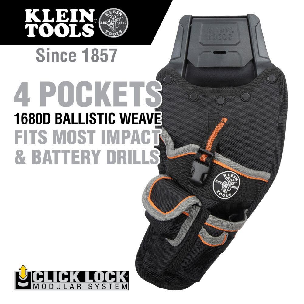 Klein Tools Modular Drill Pouch with Belt Clip 55917 from Klein Tools