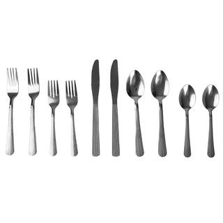 Home Basics Elle 180 Stainless Steel Flatware Set (Set of 20) HDC80164