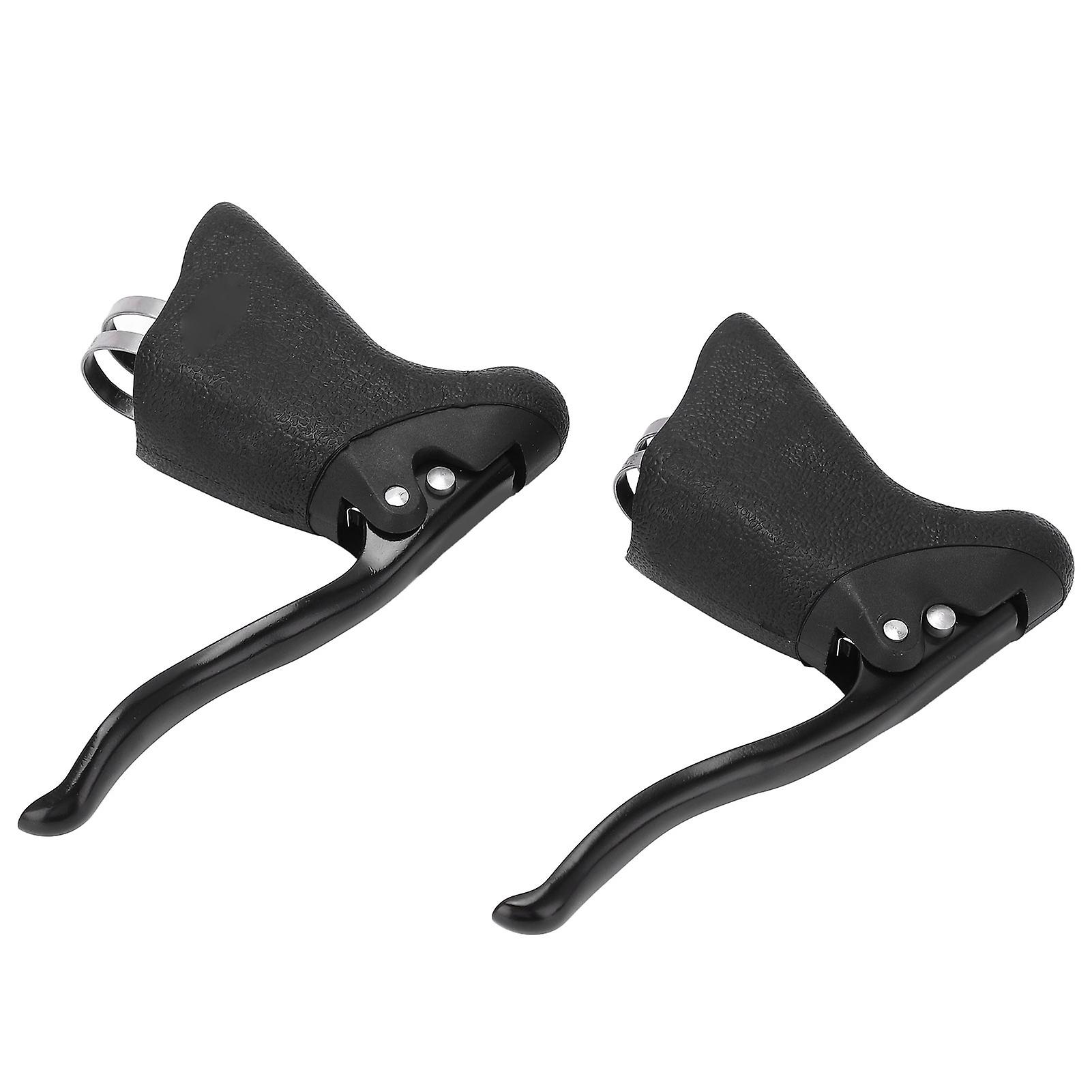 Bike Brake Levers Bicycle Brake Handle Aluminum Alloy For Mountain Road Bike Outdoor Ridingblack