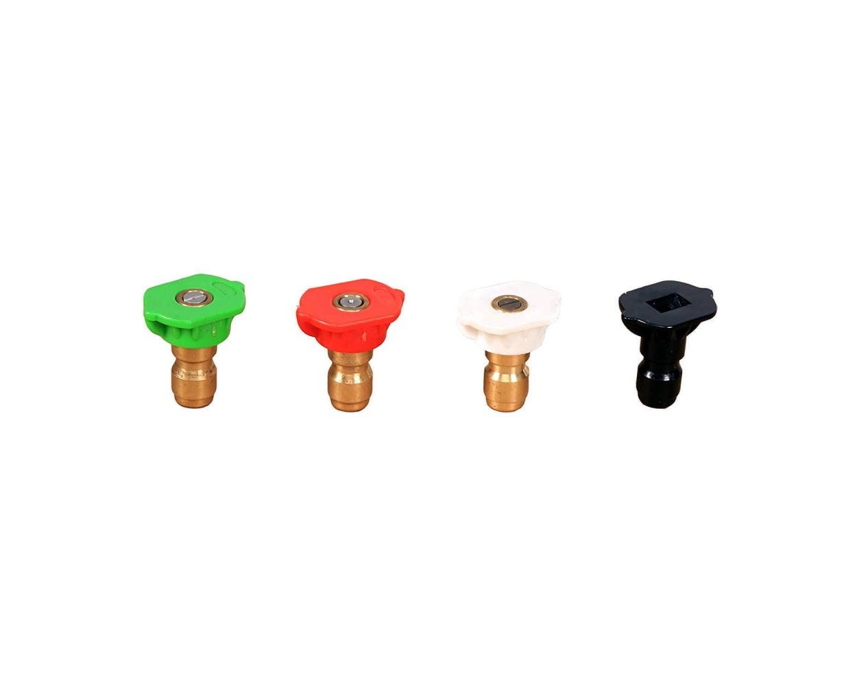 Pressure Washer Spray Tip Nozzles (4 Pack) | Greenworks Tools