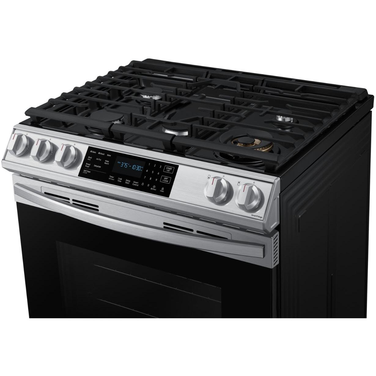  30-inch Slide-in Gas Range with Wi-Fi Connect NX60T8511SS/AA