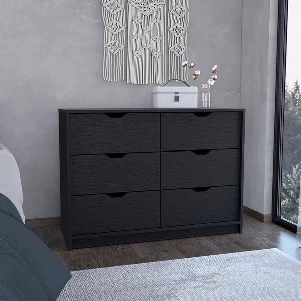 Classic Style 4-Drawers 2 Cabinets Dresser Chests， Superior Top， Modern Storage Dressers Organizer for Living Room， Bedroom - - 37828102