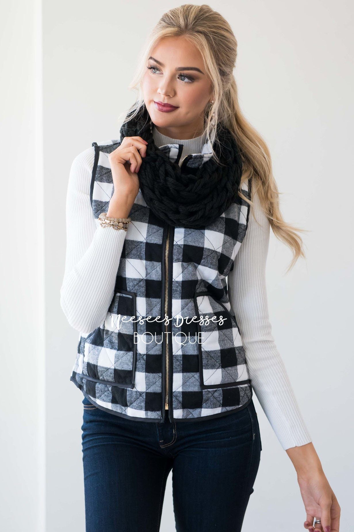 Campfire Classic Checkered Vest