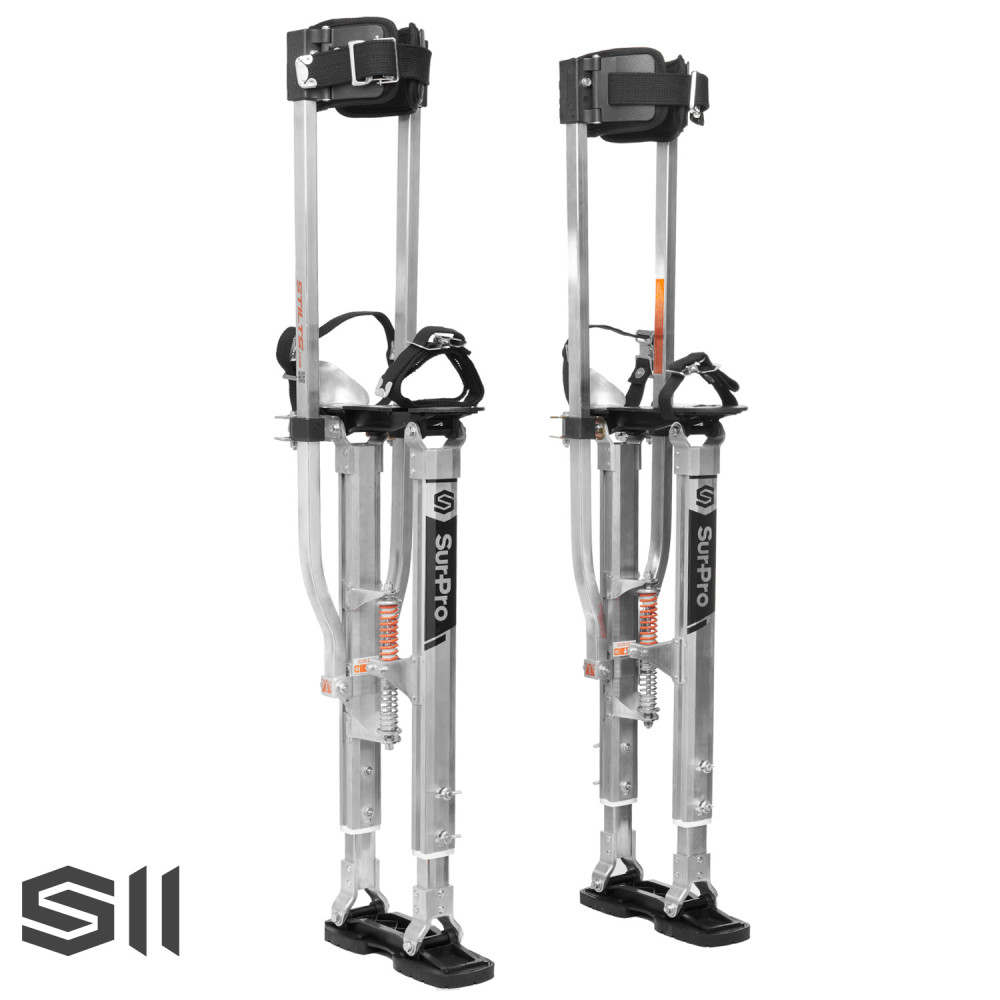 Surpro Premium Stilts Double Sided Aluminum Size 16-24