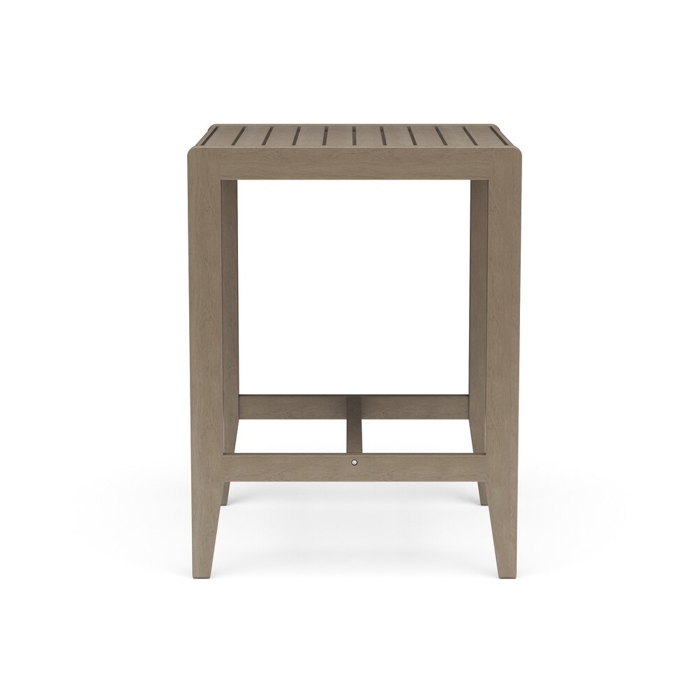 Homestyles Sustain Gray Wood Outdoor High Bistro Table   30\