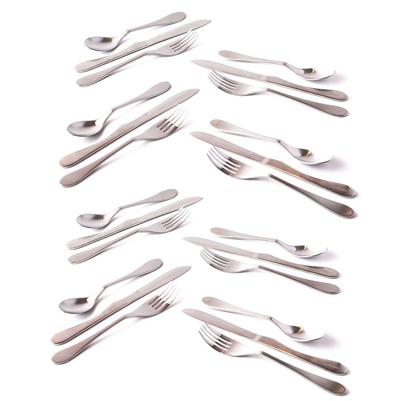 Knork 24-pc. Lite Stainless Steel Flatware Set