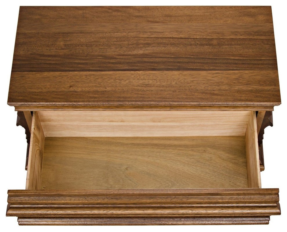 Samson Dark Walnut Dresser / Chest   Traditional   Accent Chests And Cabinets   by Rustic Edge  Houzz