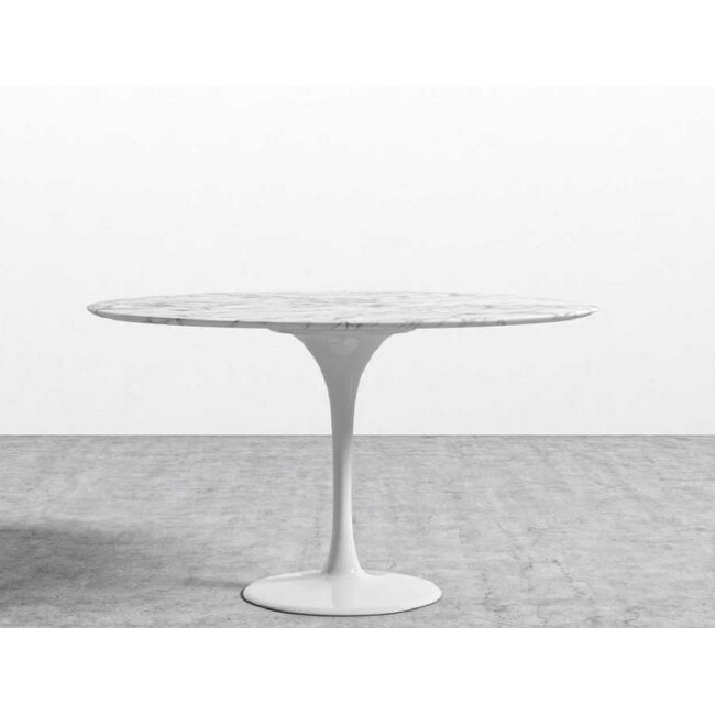 Round Tulip Marble Dining Table (36\