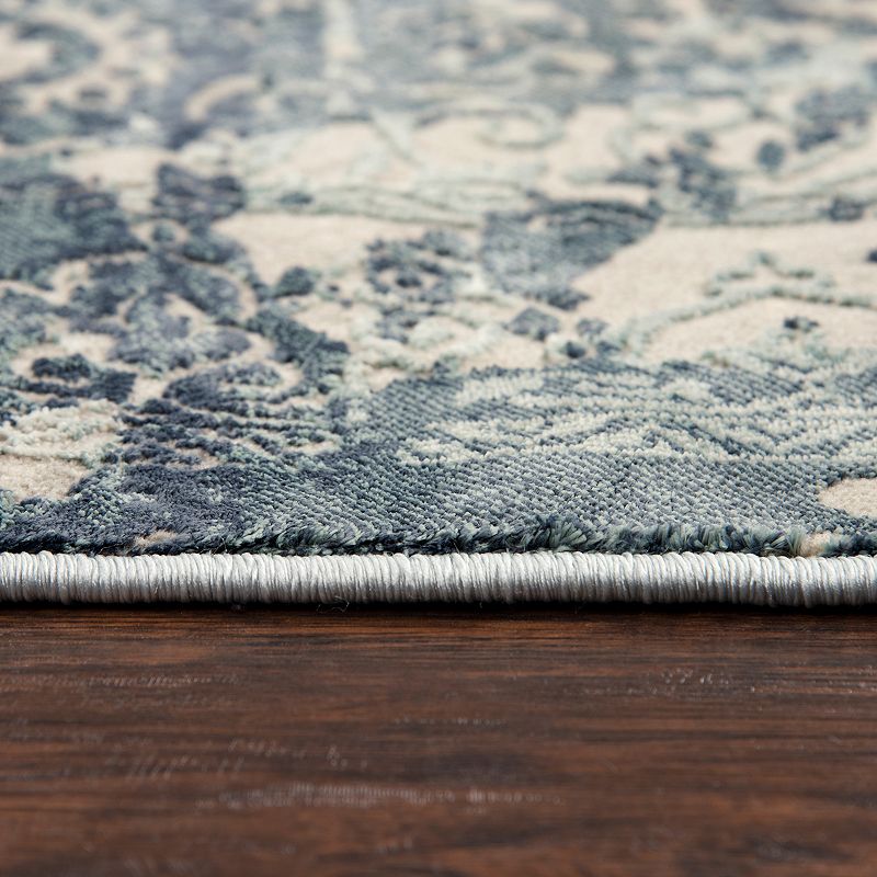 Rizzy Home Chelsea Distressed Floral Print Rug