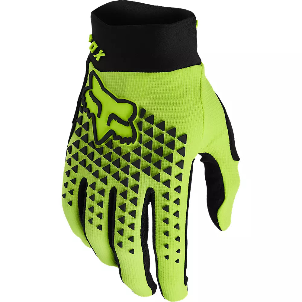 Fox Racing Defend MTB Glove - Flo Yellow