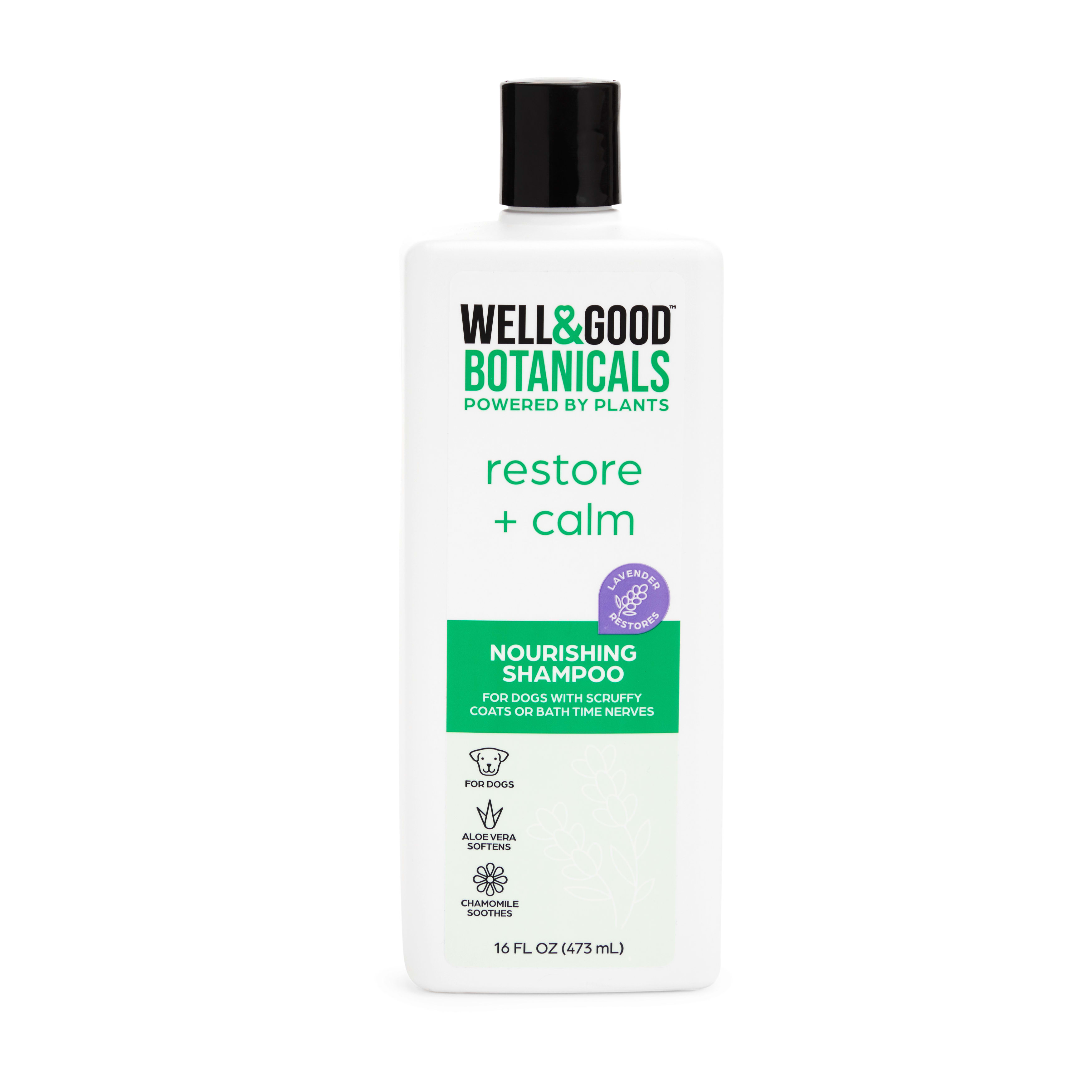 Well  Good Botanicals Lavender Shampoo for Dogs， 16 fl. oz.