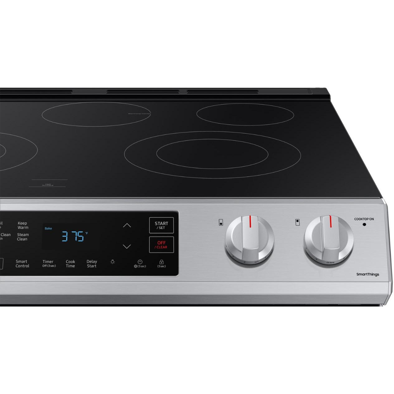  30-inch Slide-in Electric Range with Wi-Fi Connectivity NE63T8111SS/AA