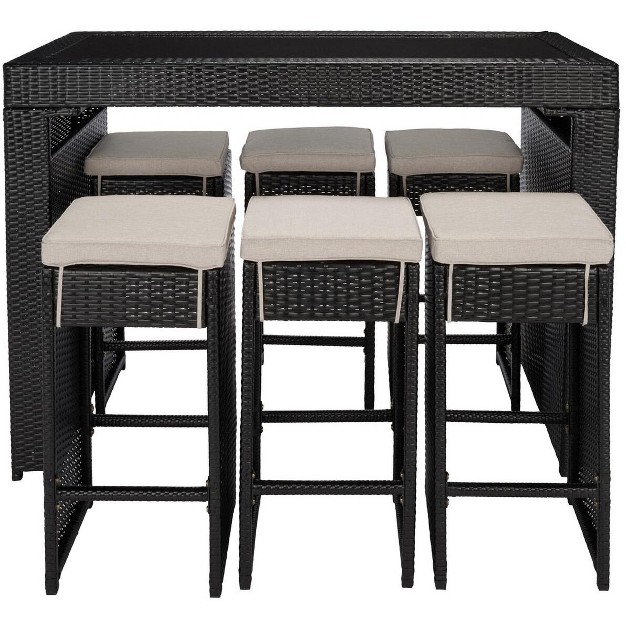 Horus Patio Outdoor Dining Set Safavieh