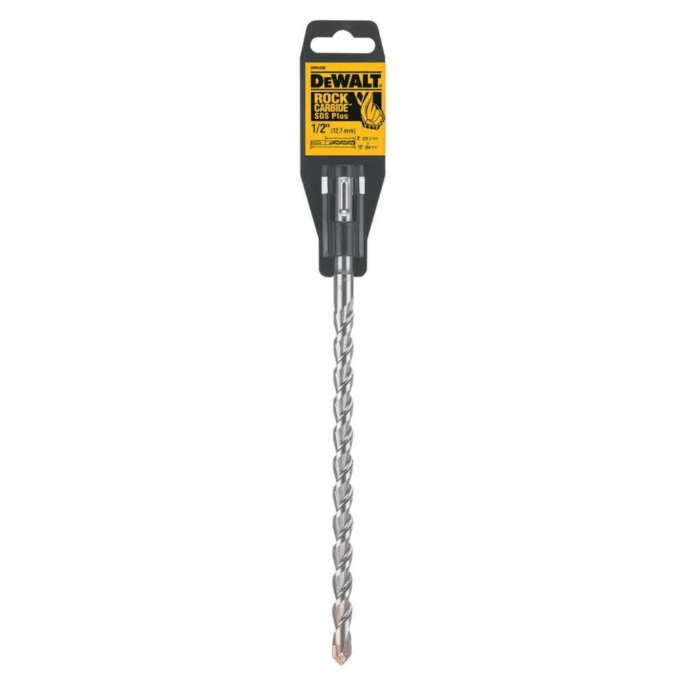 DEWALT 1/2 in x 8 in x 10 in Rock Carbide SDS Plus Hammer Drill Bit DW5438 from DEWALT