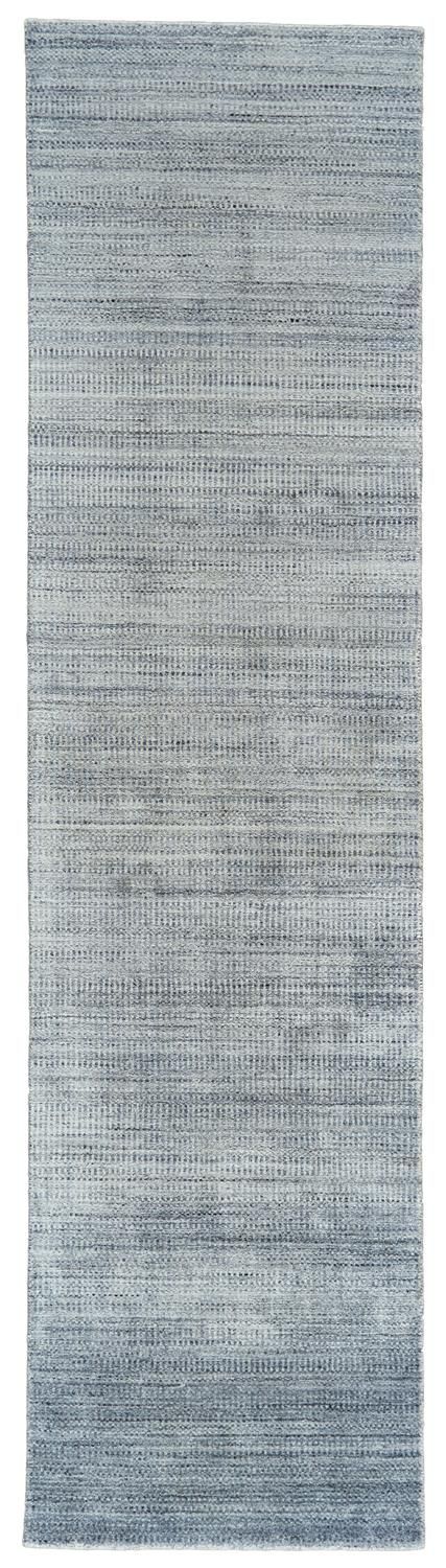 Rocero Hand Woven Misty Blue and Gray Rug by BD Fine