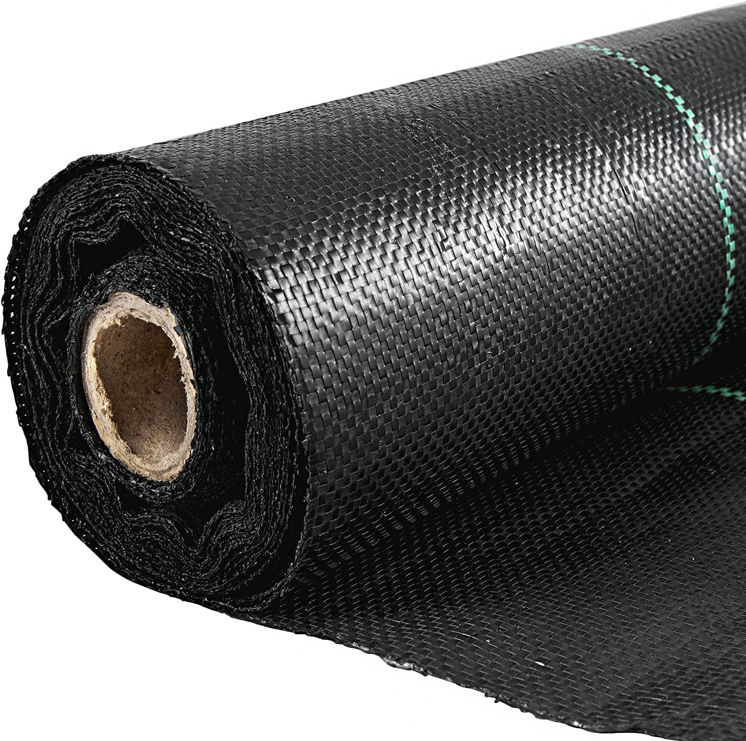 VEVOR 3ft x 300ft Premium Weed Barrier Fabric Heavy Duty 3.2OZ, Woven Weed Control Fabric, High Permeability Good for Flower Bed, Geotextile Fabric for Underlayment, Polyethylene Ground Cover