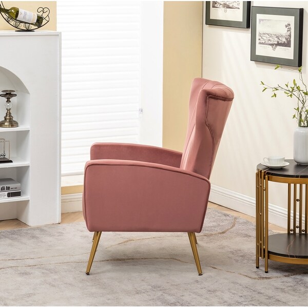 Kaleigh 27.56W Velvet Sofa Chair