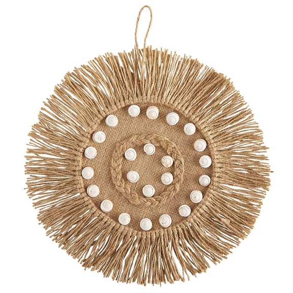 47th   Main DMR277 Jute Shell Decor