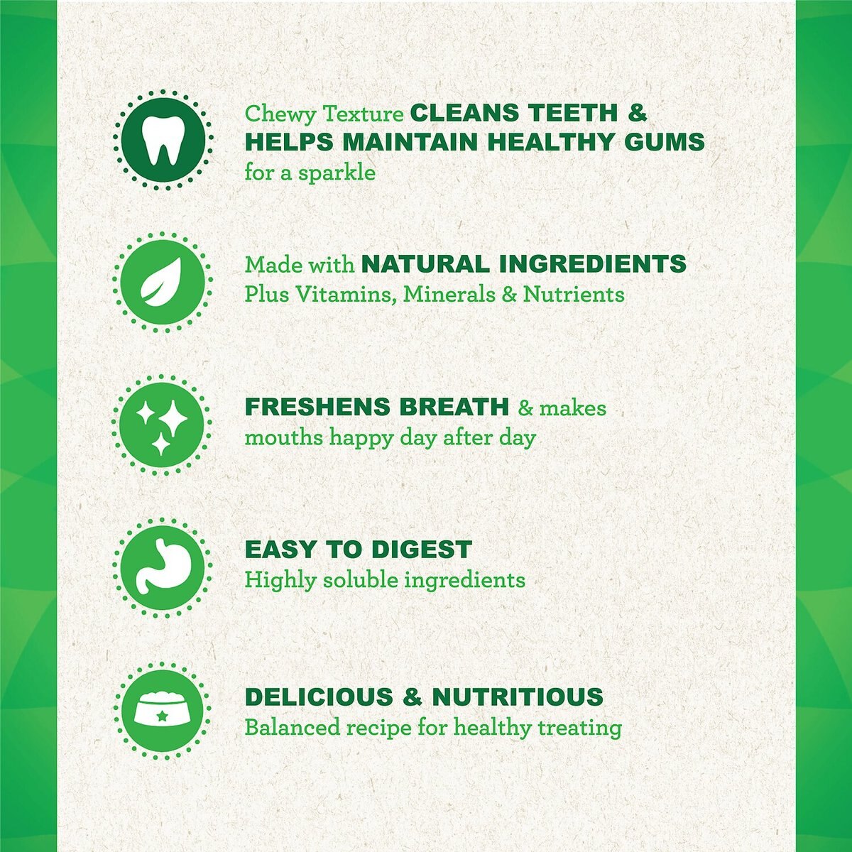 Greenies Fresh Teenie Dental Dog Treats