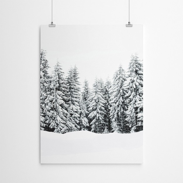 Americanflat Botanical Landscape Winter Wonderland Christmas By Tanya Shumkina Poster