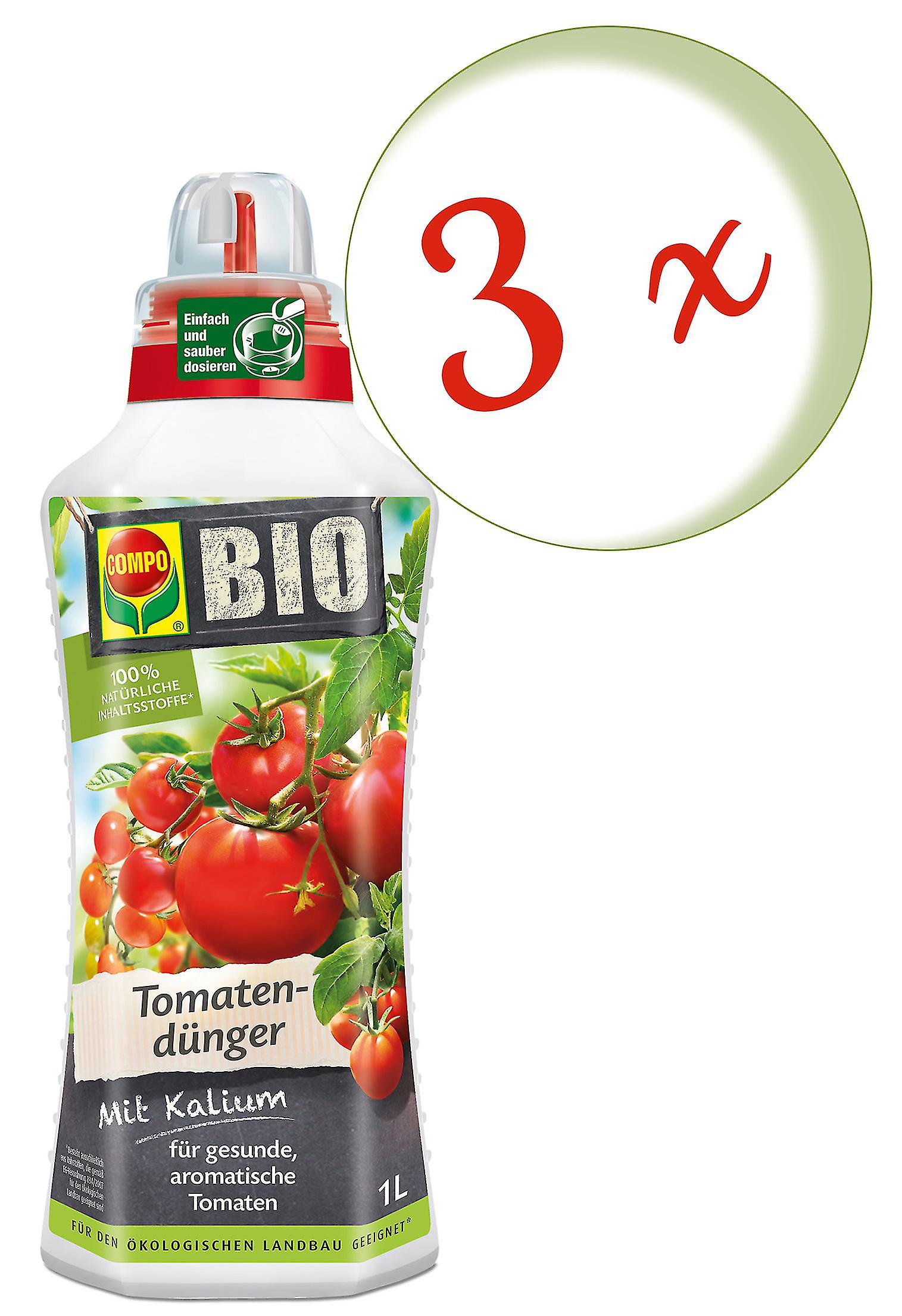 3 x COMPO BIO tomato doilers， 1 liter