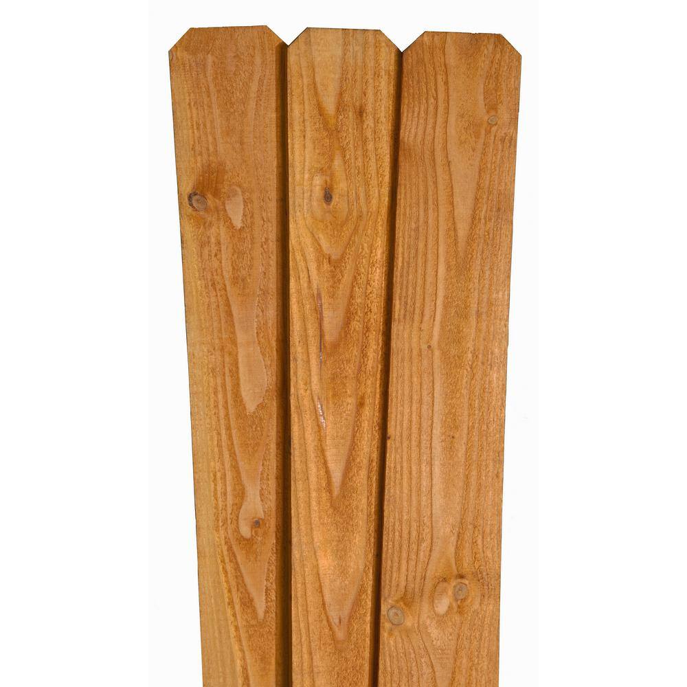 Alta Forest Products 34 in. x 6 in. x 6 ft. Alta Premium Treated Dog-Ear Fence Picket 63099