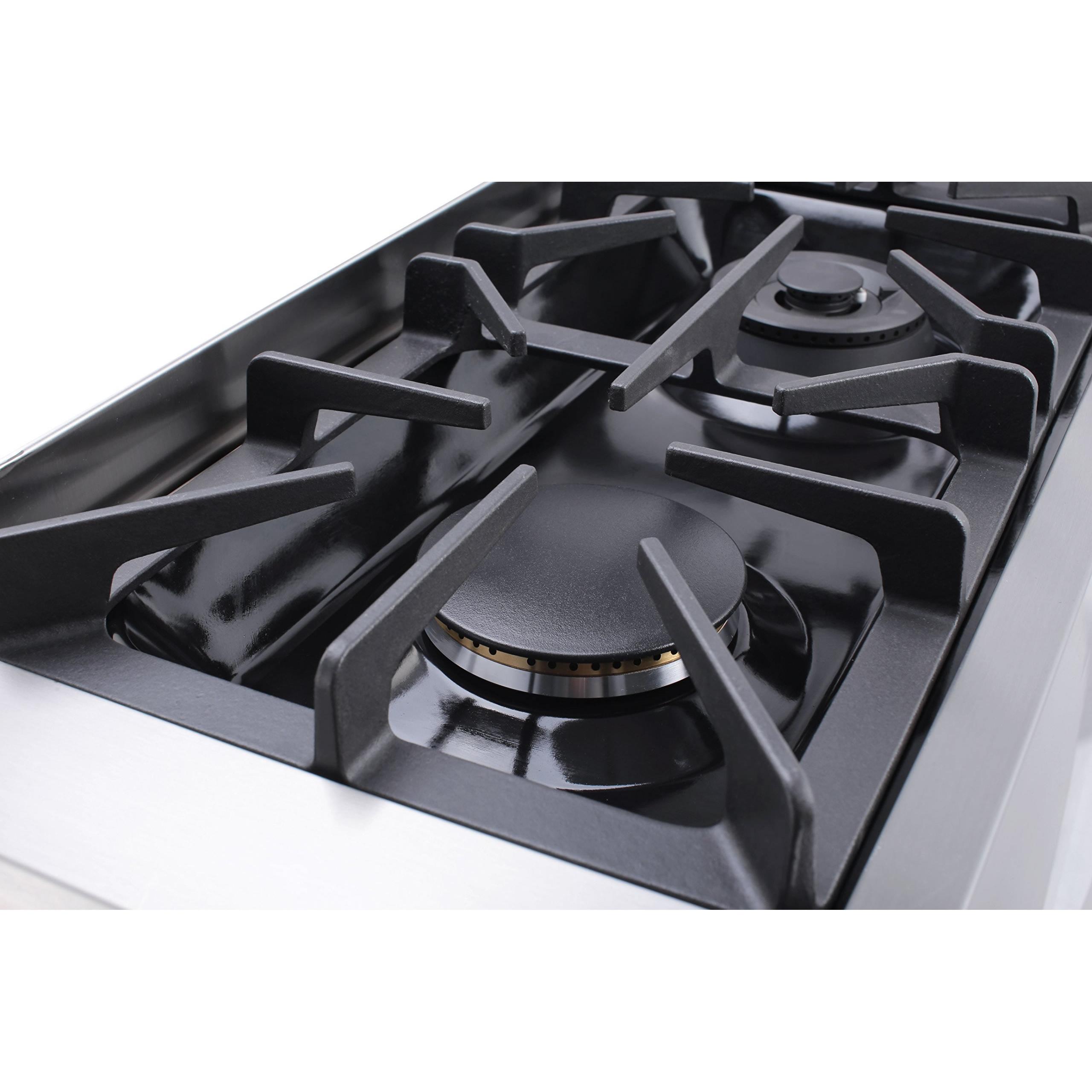 Thor Kitchen 30-inch Slide-In Dual-Fuel Range HRD3088U