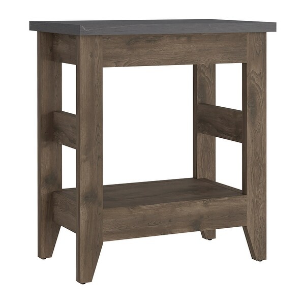 Estes Park Composite Wood Indoor Modern Side Table