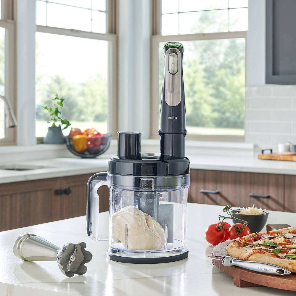 Braun MultiQuick MQ9199XL Smart Speed SS Black Immersion Blender Plus Food Processor with Imode