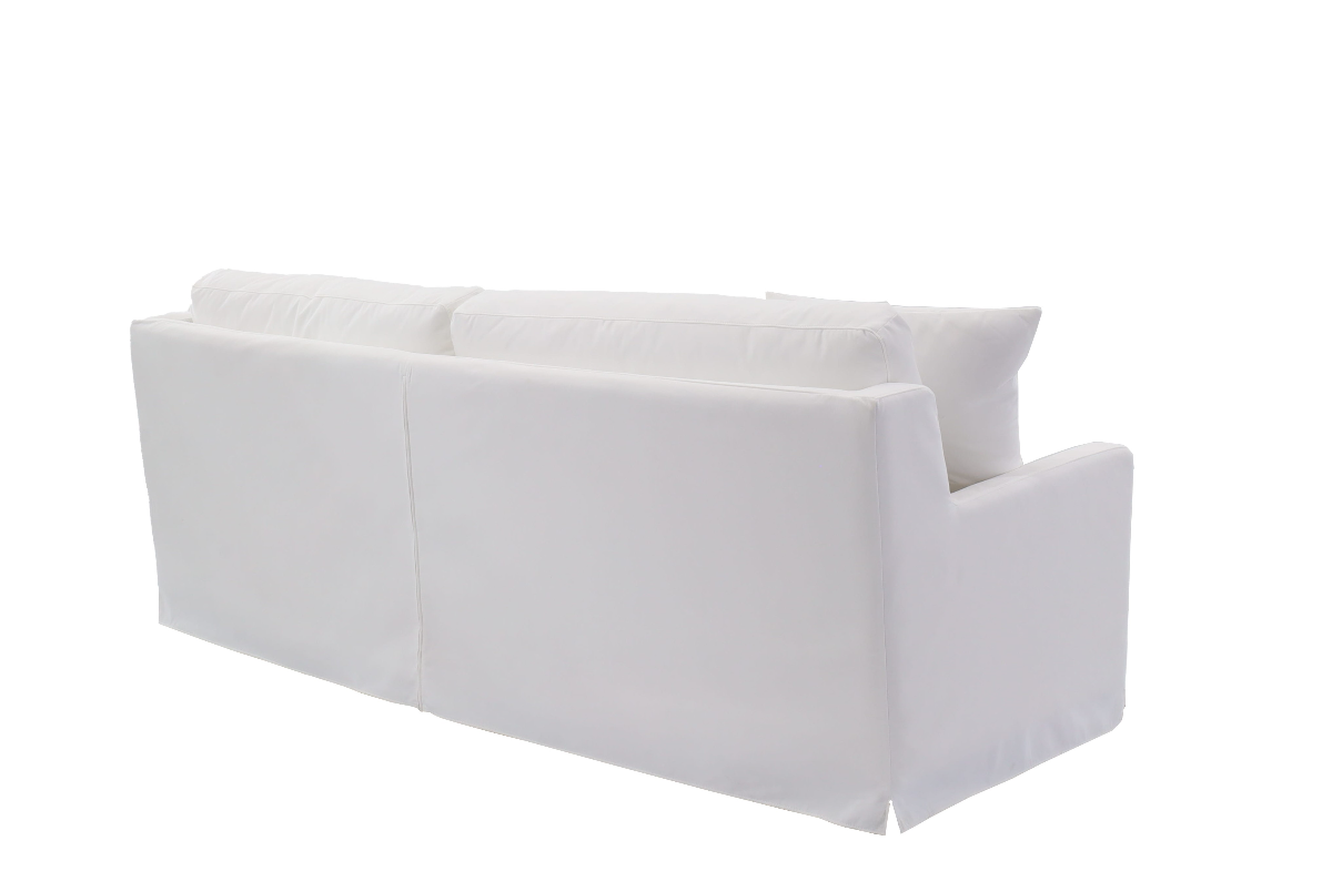 Lena 91 Slipcovered Bench Seat Sofa