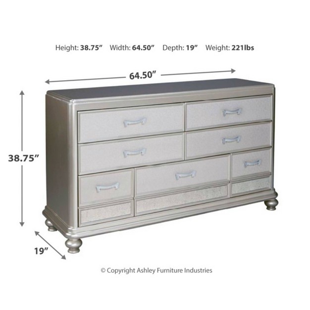 Dresser Silver Signature Design By Ashley